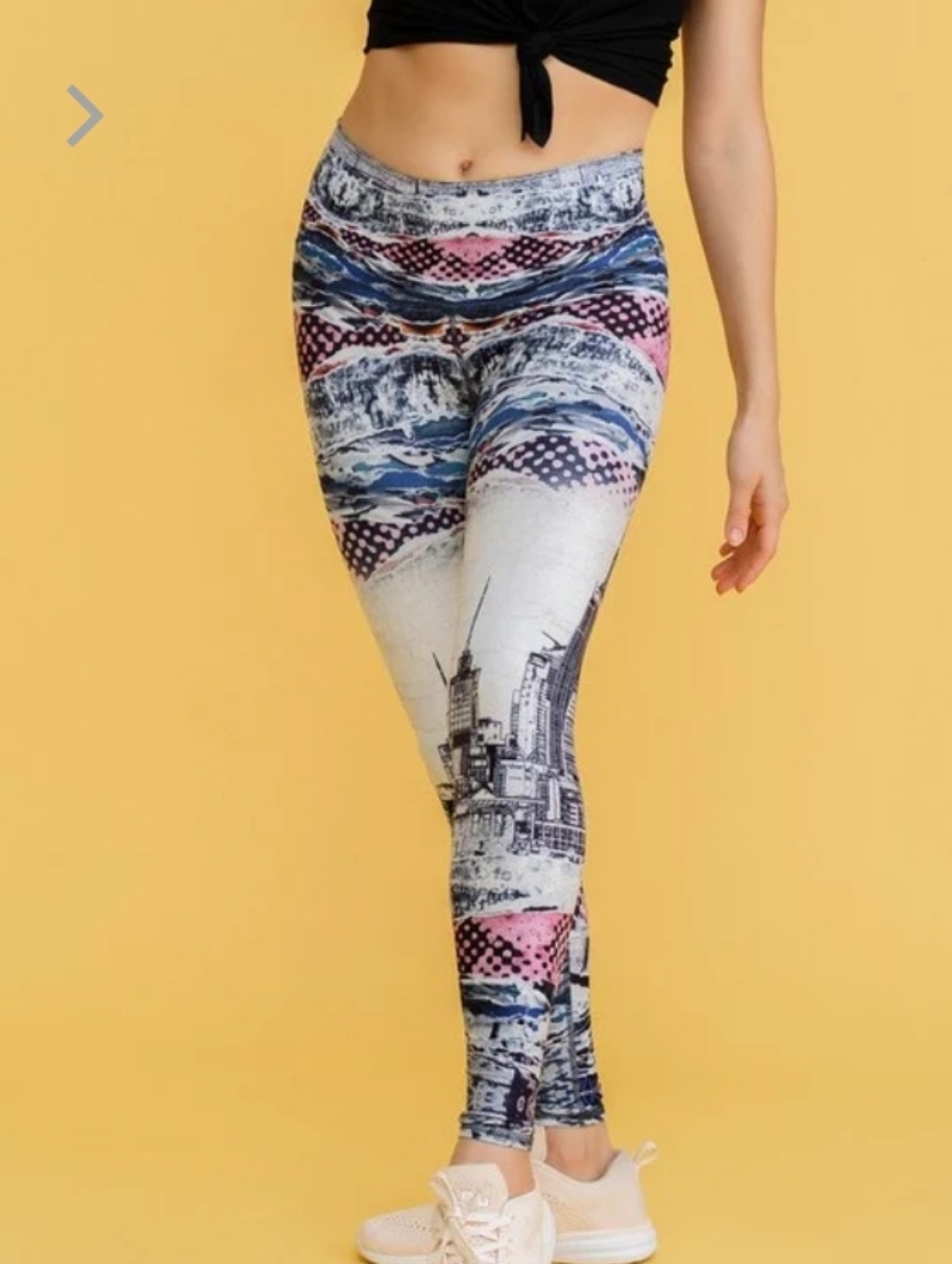 Niyama Sol New York New York Barefoot Leggings Xs